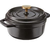 Staub - Cocotte rotonda, Ghisa, Nero opaco, 0.5-quart
