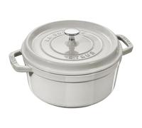 Staub Cocotte tonda 26 cm Tartufo Bianco