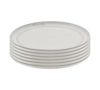 Staub Dining Line Set di piatti, 6-pz. / 22 cm, tartufo bianco, Ceramica