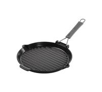 Staub Grill Pans Bistecchiera, ghisa, Nero, 28 cm x 28 cm