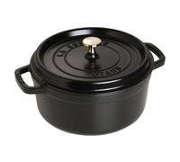 La Cocotte Cocotte rotonda - 24 cm, Nera