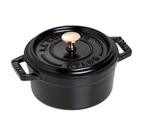 Staub La Cocotte Mini cocotte rotonda - 10 cm, nero