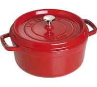 Staub Round Cocotte 24 Cm One Size Red