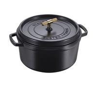 Staub La Cocotte Cocotte Buster+Punch rotonda - 28 cm, Nera