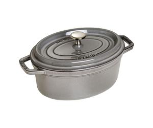 Staub La Cocotte Cocotte ovale - 23 cm, Grigia