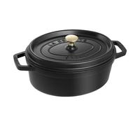 Staub La Cocotte Cocotte ovale - 31 cm, Nera