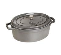 Staub La Cocotte Cocotte ovale - 33 cm, Colore grigio grafite