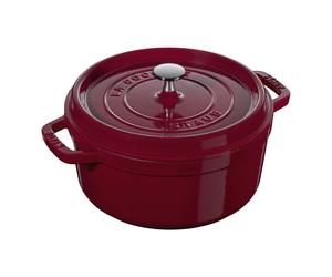 Staub La Cocotte Cocotte rotonda - 24 cm, bordeaux