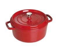 Staub La Cocotte Cocotte rotonda - 24 cm, ciliegia