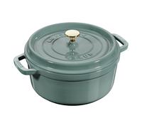 Staub La Cocotte Cocotte rotonda - 24 cm, eucalipto