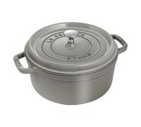 Staub La Cocotte Cocotte rotonda - 26 cm, Colore grigio grafite