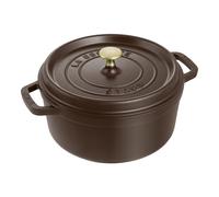Staub La Cocotte Cocotte rotonda - 28 cm, cioccolato
