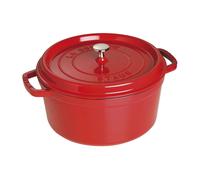 Staub La Cocotte Cocotte rotonda - 30 cm, ciliegia
