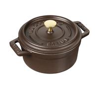 Staub La Cocotte Mini cocotte rotonda - 10 cm, cioccolato