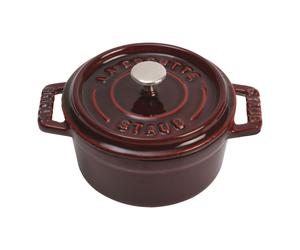 Staub La Cocotte Mini cocotte rotonda - 10 cm, granatina
