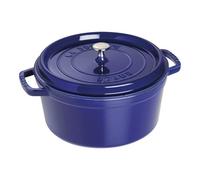 STAUB COCOTTE ROTONDA 28 CM BLU SCURO IN GHISA MOD. 1004301 EAN 3272341028914