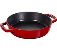STAUB Padella in ghisa con doppio manico, rotonda, Ø 20 cm, ciliegia