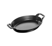 Staub Pirofila ovale - 35 cm x 20 cm, nera PIROFILA OVALE - 35 CM X 20 CM, NERA