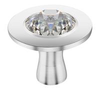Staub Pomello Swarovski rotondo - 4 cm, acciaio inox