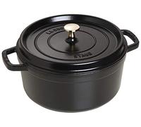 STAUB Round Cocotte, Nero, Hierro Fundido de 26 cm
