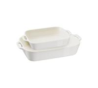 Staub Set 2 pirofile rettangolari, avorio Set 2 pirofile rettangolari, avorio
