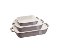 Set 3 Pirofile in Ceramica Grigio Antico Staub
