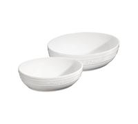Staub Set ciotole bianco, 23 cm e 27 cm - 2 pz, ceramica Set ciotole bianco, 23 cm e 27 cm - 2 pz, ceramica