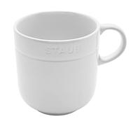 Staub Set di tazze in ceramica da 4 pezzi da 453,6 g, colore bianco