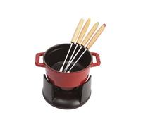 Staub Set fonduta rosso ciliegia, 10 cm Set fonduta rosso ciliegia, 10 cm