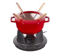 Staub Specialities 8-pz., Set per fonduta, ciliegia