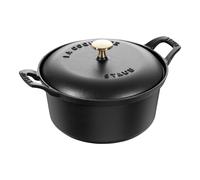 Staub Specialities La Coquette rotonda - 20 cm, Nera
