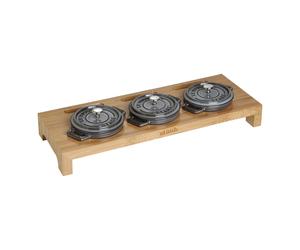 Staub Specialities Supporto rettangolare - 42 cm x 16 cm, bambù