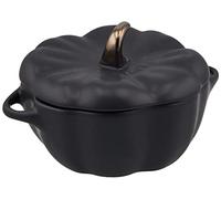 Staub Ceramique Cocotte zucca - 12 cm, Nera