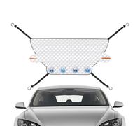Staubabweisender Sonnenschutz: Diese Windschutzscheibenabdeckung verringert Kratzer auf dem Glas und reduziert Fahrzeugschmutz, was die Häufigkeit von Autowäschen verringert und Wartungskosten senkt.
