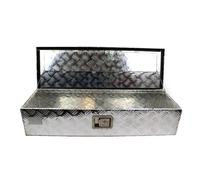 Staubbox lamiera scanalata in alluminio 95 x 32 x 19 cm per cassetta degli at...