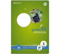 Staufen Green Learning to Write Book - DIN A4, Line Style 2 (4/4/4 mm Lined, Col