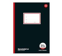 Staufen Style High School - Quaderno formato DIN A4, a righe, con margine di 9 cm, 20 fogli, carta di qualità extra bianca, 90 g/m², confezione da 3