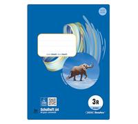Staufen Style Quaderno - 10 quaderni, 16 fogli ciascuno, DIN A4, riga 3R (21 righe doppie), carta da 80 g/m²