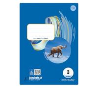 Staufen Style Quaderno - 10 quaderni, 16 fogli ciascuno, DIN A4, righello formato 3 (21 righe doppie), carta da 80 g/m²