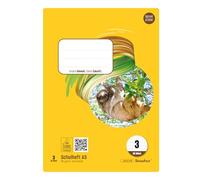 Staufen Style Quaderno - 10 quaderni, 32 fogli ciascuno, DIN A5, righello 3 (21 righe doppie), carta da 80 g/m²