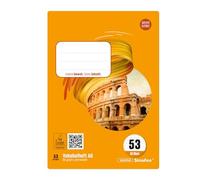 Staufen Style Quaderno di vocabolario - 5 quaderni, 32 fogli ciascuno, DIN A6, righello 53 (vocabolario con riga centrale), carta da 80 g/m²