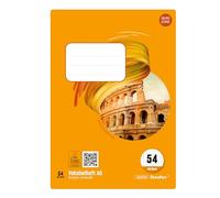 Staufen Style Quaderno di vocabolario - 5 quaderni, 40 fogli ciascuno, DIN A5, righello 54 (vocabolario con 2 divisori), carta da 80 g/m²