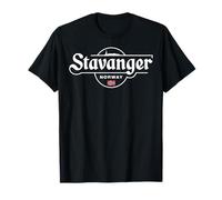 Stavanger Norvegia City Travel Paesaggio iconico Maglietta