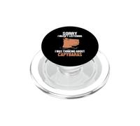 Stavo pensando a Capybaras Water Hog Hydrochoerus Capybara PopSockets PopGrip per MagSafe