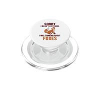Stavo pensando a Foxes Caninae Red Fox Canidae Fox PopSockets PopGrip per MagSafe