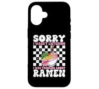 Stavo pensando a Ramen Japanese Noodles Instant Lunch Custodia per iPhone 16