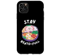 Stay bento-ful, Kawaii Bento Box Amante, Cibo Giapponese Custodia per iPhone 11 Pro Max