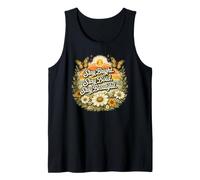 Stay Bright Stay Bold Stay Beautiful Vintage Retro Citazione Canotta