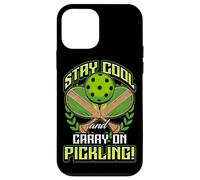 Stay Cool and Carry-On Pickling! Pickleball Custodia per iPhone 12 mini
