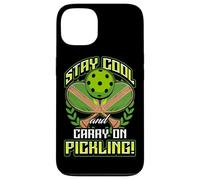 Stay Cool and Carry-On Pickling! Pickleball Custodia per iPhone 13
